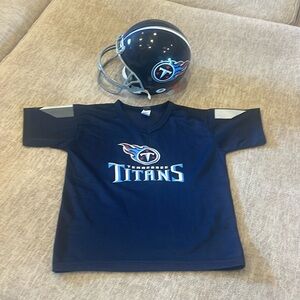 Titans Youth Jersey Costume Halloween Football Helmet
